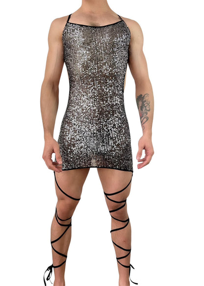 Vestido Pop Slay Paête